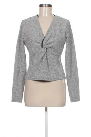 Дамска блуза H&M, Размер L, Цвят Сребрист, Цена 10,99 лв.