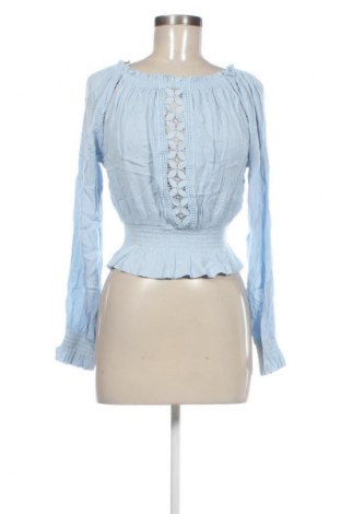 Дамска блуза H&M Divided, Размер M, Цвят Син, Цена 11,99 лв.