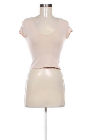 Дамска блуза H&M Divided, Размер S, Цвят Бежов, Цена 9,24 лв.