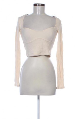 Damen Shirt H&M Divided, Größe S, Farbe Beige, Preis 9,72 €