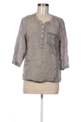 Дамска блуза Janina, Размер M, Цвят Сив, Цена 9,99 лв.