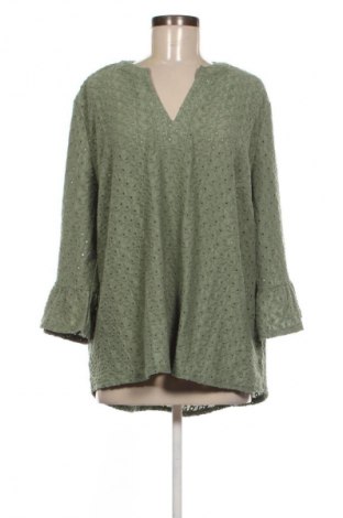 Női blúz Laura Torelli, Méret L, Szín Zöld, Ár 3 159 Ft