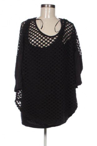 Női blúz Laura Torelli, Méret 3XL, Szín Fekete, Ár 2 339 Ft