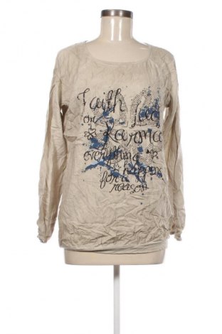 Bluzka damska Linea Tesini, Rozmiar M, Kolor Brązowy, Cena 37,99 zł