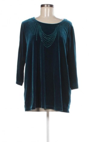 Γυναικεία μπλούζα M. Collection, Μέγεθος M, Χρώμα Μπλέ, Τιμή 9,99 €