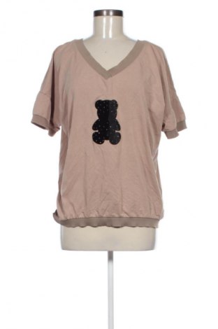 Дамска блуза Megi, Размер L, Цвят Кафяв, Цена 19,14 лв.