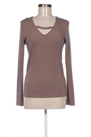 Дамска блуза Mohito, Размер XL, Цвят Кафяв, Цена 19,14 лв.