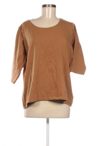 Дамска блуза Okay, Размер XXL, Цвят Кафяв, Цена 10,99 лв.