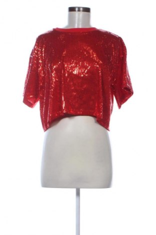 Bluză de femei Puma x The Kooples, Mărime M, Culoare Roșu, Preț 178,95 Lei