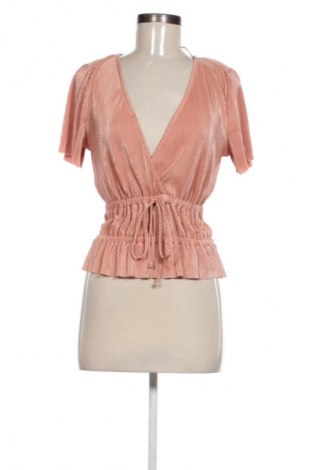 Γυναικεία μπλούζα Pull&Bear, Μέγεθος L, Χρώμα Καφέ, Τιμή 9,74 €