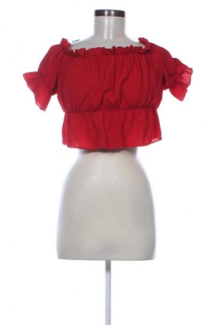 Dámská halenka SHEIN, Velikost M, Barva Červená, Cena  242,00 Kč