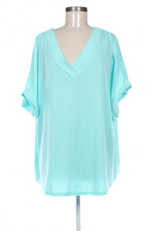 Damen Shirt SHEIN, Größe 4XL, Farbe Blau, Preis 7,99 €