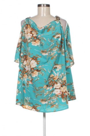 Damen Shirt SHEIN, Größe 3XL, Farbe Mehrfarbig, Preis 9,79 €