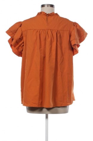 Дамска блуза SHEIN, Размер XXL, Цвят Кафяв, Цена 15,99 лв.