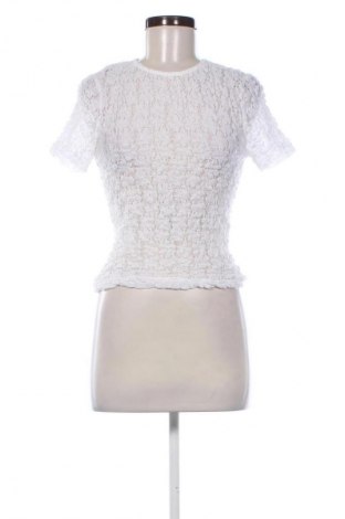 Damen Shirt Stradivarius, Größe S, Farbe Weiß, Preis 9,79 €