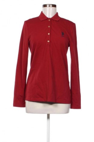 Bluzka damska U.S. Polo Assn., Rozmiar L, Kolor Czerwony, Cena 110,34 zł