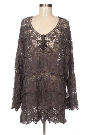 Дамска блуза Ulla Popken, Размер 3XL, Цвят Сив, Цена 16,87 €