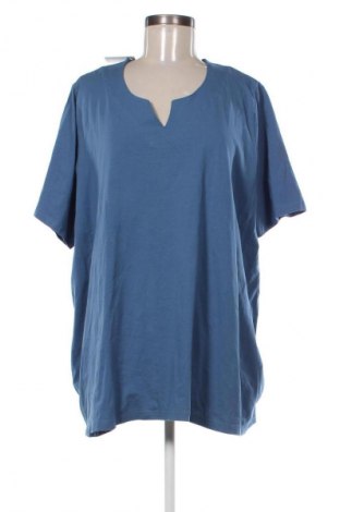 Γυναικεία μπλούζα Ulla Popken, Μέγεθος 3XL, Χρώμα Μπλέ, Τιμή 20,00 €