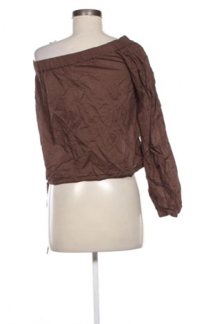 Γυναικεία μπλούζα Unbranded, Μέγεθος XS, Χρώμα Καφέ, Τιμή 9,72 €