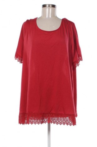 Γυναικεία μπλούζα Unbranded, Μέγεθος 3XL, Χρώμα Κόκκινο, Τιμή 15,86 €