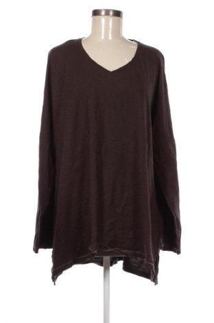 Γυναικεία μπλούζα Via Appia, Μέγεθος XXL, Χρώμα Καφέ, Τιμή 9,99 €