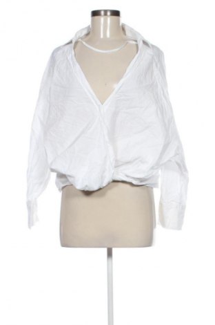 Damen Shirt Zara, Größe M, Farbe Weiß, Preis 13,81 €