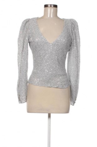 Damen Shirt Zara, Größe M, Farbe Silber, Preis 9,99 €