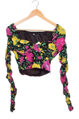 Дамска блуза Zara, Размер S, Цвят Многоцветен, Цена 26,98 лв.