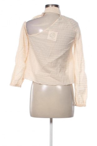 Дамска блуза Zara, Размер M, Цвят Бежов, Цена 26,98 лв.