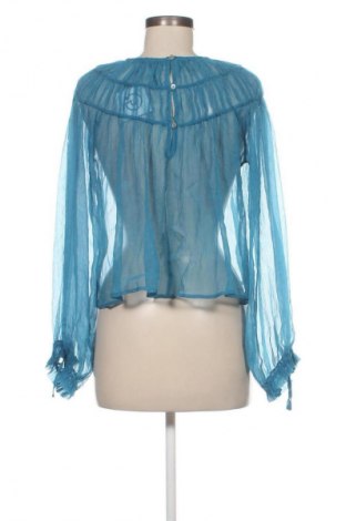 Дамска блуза Zara, Размер S, Цвят Син, Цена 26,98 лв.