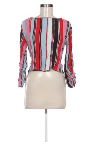 Дамска блуза Zara, Размер XS, Цвят Многоцветен, Цена 27,00 лв.