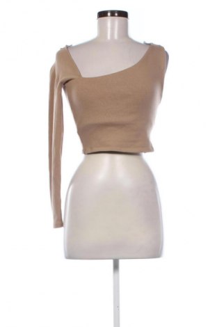 Bluzka damska Zara, Rozmiar L, Kolor Brązowy, Cena 62,07 zł