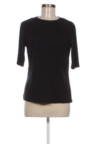 Дамска блуза Zara, Размер L, Цвят Черен, Цена 24,99 лв.