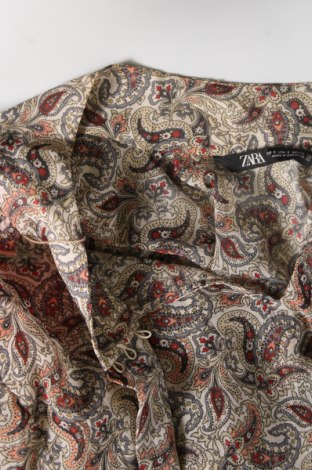 Дамска блуза Zara, Размер S, Цвят Многоцветен, Цена 17,99 лв.