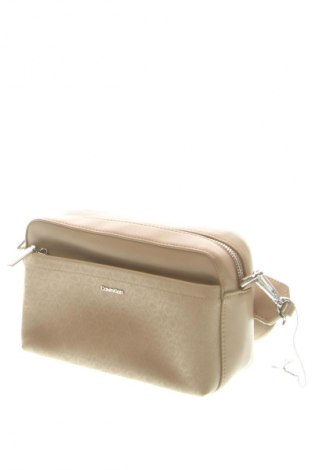 Дамска чанта Calvin Klein, Цвят Бежов, Цена 85,89 €