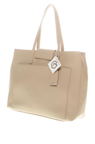 Дамска чанта Calvin Klein, Цвят Бежов, Цена 62,88 €