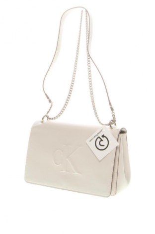 Geantă de femei Calvin Klein Jeans, Culoare Ecru, Preț 435,99 Lei