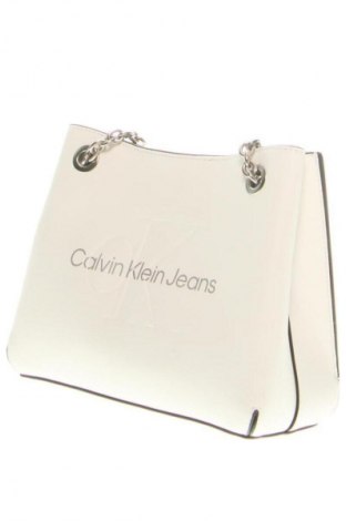 Дамска чанта Calvin Klein Jeans, Цвят Бял, Цена 69,02 €