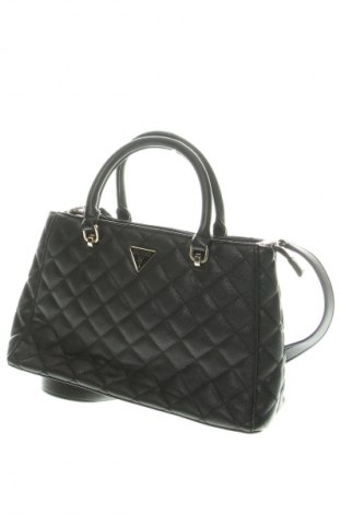 Дамска чанта Guess, Цвят Черен, Цена 117,99 лв.