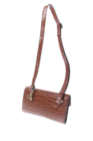 Дамска чанта Mango, Цвят Кафяв, Цена 33,24 лв.