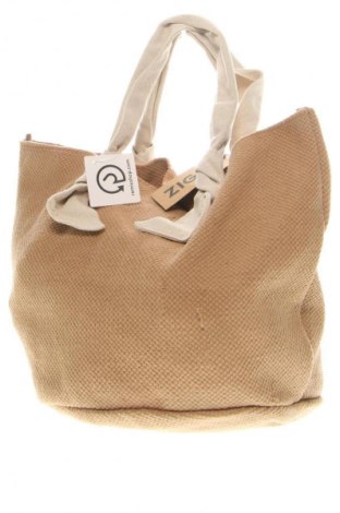 Дамска чанта Zign, Цвят Кафяв, Цена 77,99 лв.