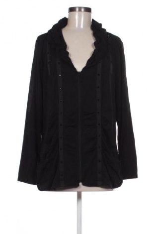 Damen Strickjacke Barbara Lebek, Größe L, Farbe Schwarz, Preis 55,19 €