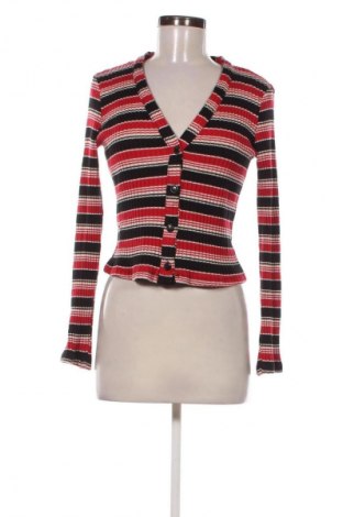 Damen Strickjacke Bershka, Größe L, Farbe Mehrfarbig, Preis 14,83 €