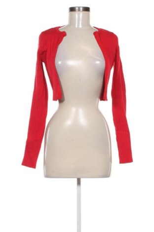 Damen Strickjacke Bershka, Größe M, Farbe Rot, Preis € 14,83