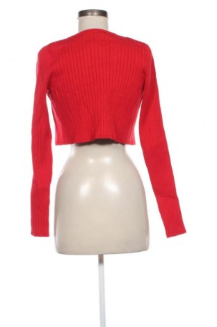 Damen Strickjacke Bershka, Größe M, Farbe Rot, Preis € 14,83