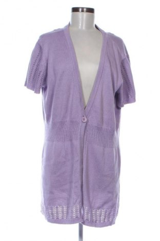 Damski kardigan Bpc Bonprix Collection, Rozmiar XXL, Kolor Fioletowy, Cena 66,67 zł