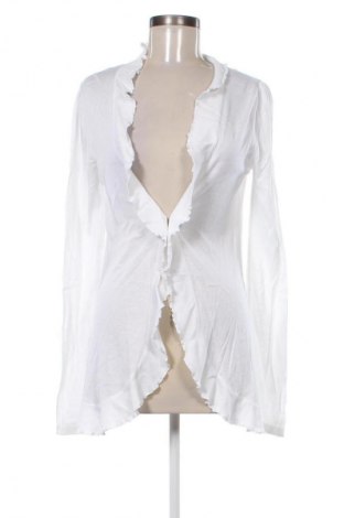 Damen Strickjacke Camaieu, Größe M, Farbe Weiß, Preis 15,00 €