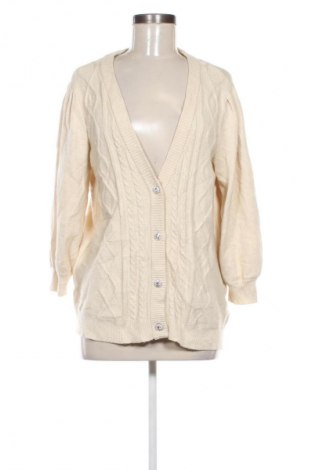 Damski kardigan Laura Torelli, Rozmiar M, Kolor ecru, Cena 61,99 zł