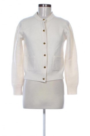 Дамска жилетка Massimo Dutti, Размер L, Цвят Бял, Цена 62,00 лв.