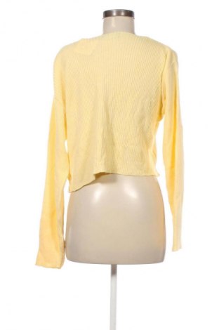 Damen Strickjacke Pretty Little Thing, Größe M, Farbe Gelb, Preis 7,99 €